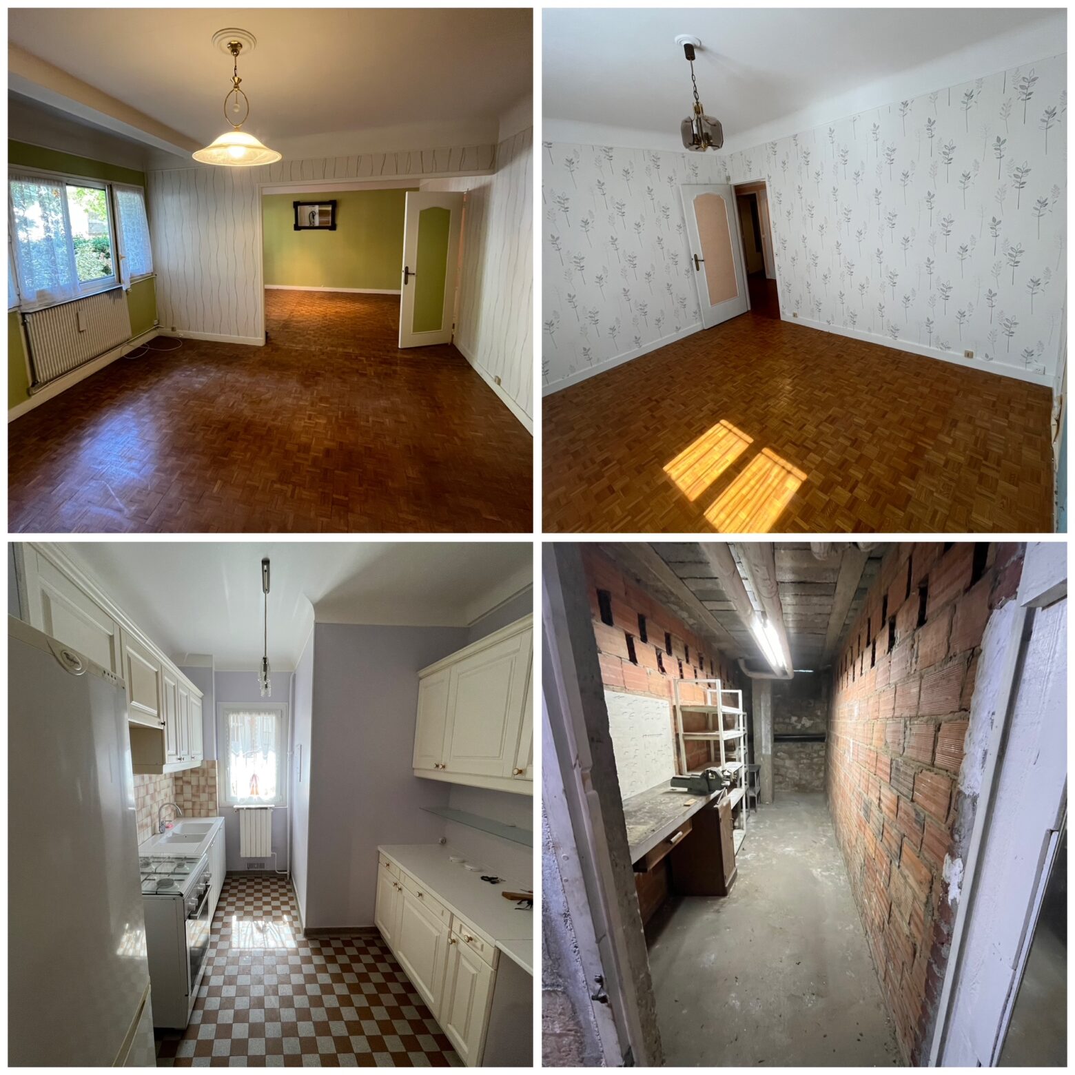 Appartement vidé après débarras à Saint-Mandé 94160 Pièces vidées après un débarras complet dans un appartement à Saint-Mandé 94160