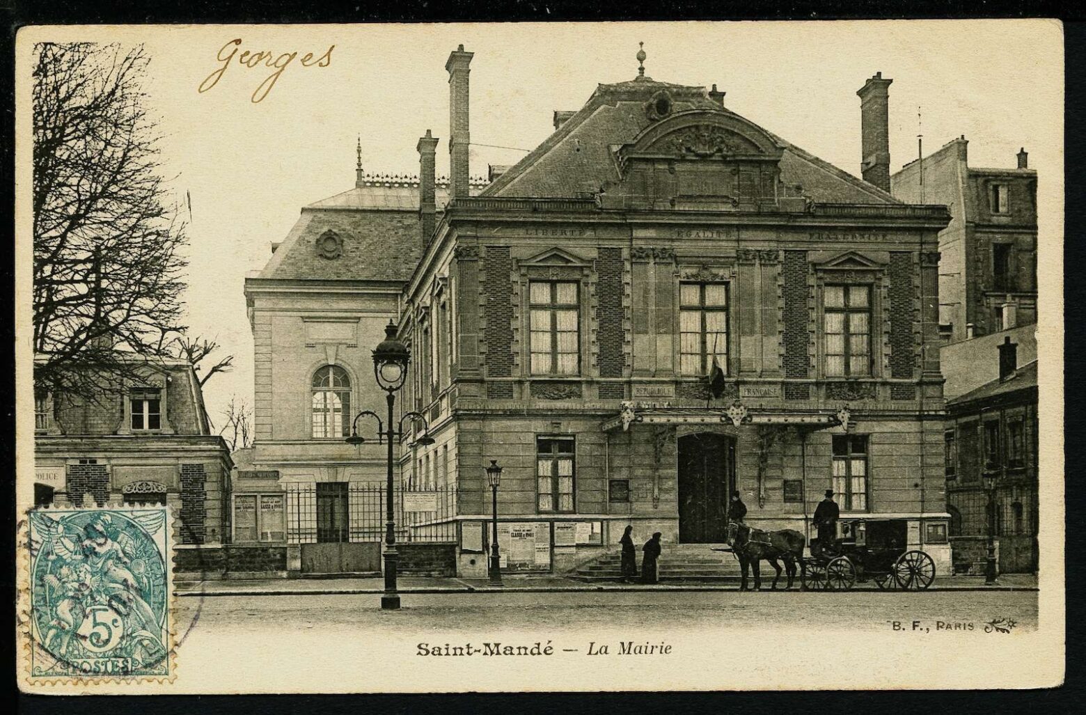 mairie saint mandé Ancienne carte postale de la mairie de Saint-Mandé utilisée pour illustrer un service local de débarras à Saint-Mandé 94160